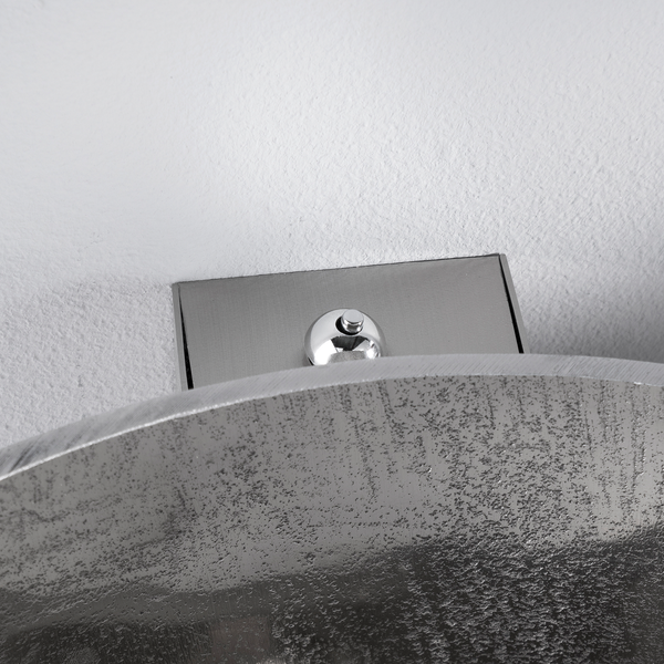 LED-Wandleuchte Braffais - Glas / Eisen - 1-flammig