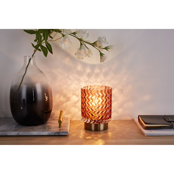 Tischleuchte Sweet Glamour - Klarglas - 1-flammig