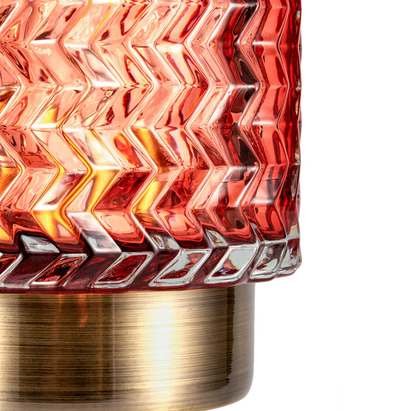 Tischleuchte Sweet Glamour - Klarglas - 1-flammig