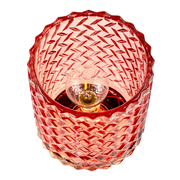 Tischleuchte Sweet Glamour - Klarglas - 1-flammig