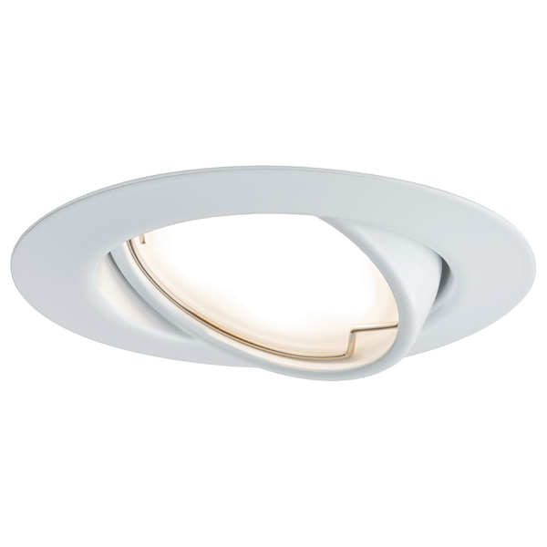 LED-Einbauleuchte Base VII - Acrylglas / Aluminium - 3-flammig
