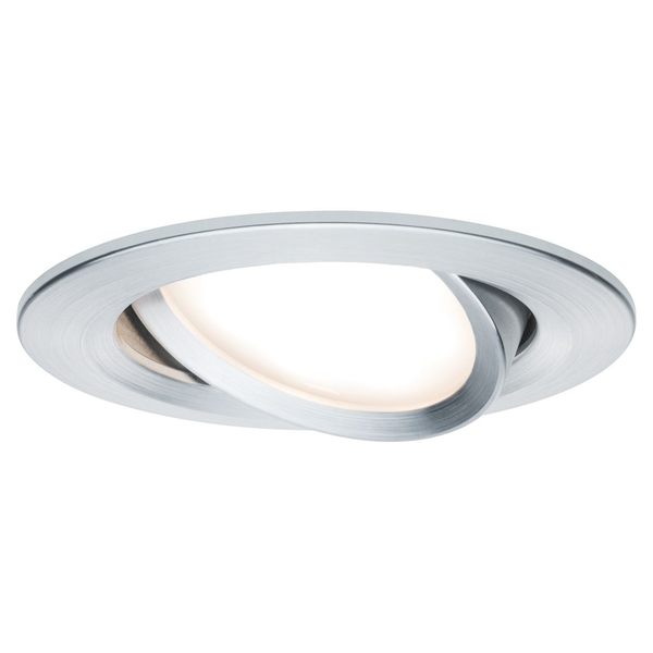 LED-Einbauleuchte Nova VIII - Kunststoff / Aluminium - 3-flammig