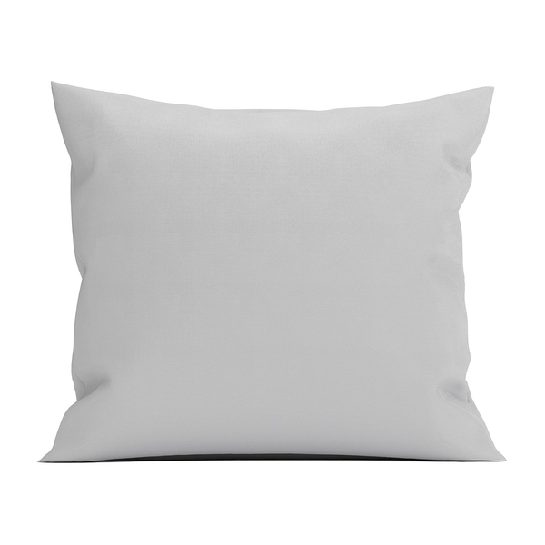 Kissenbezug Elementi III - Baumwolle Mako-Satin - Grau