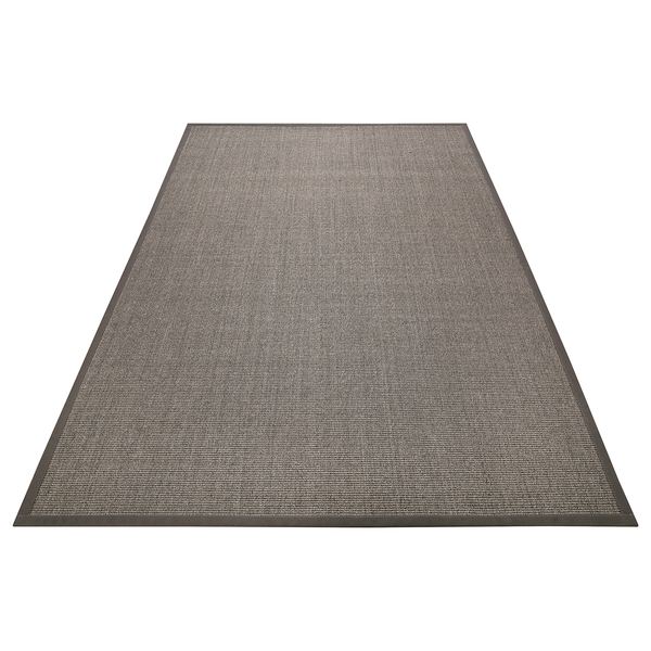 Kurzflorteppich Lagoon I - Sisal - Grau - 80 x 150 cm