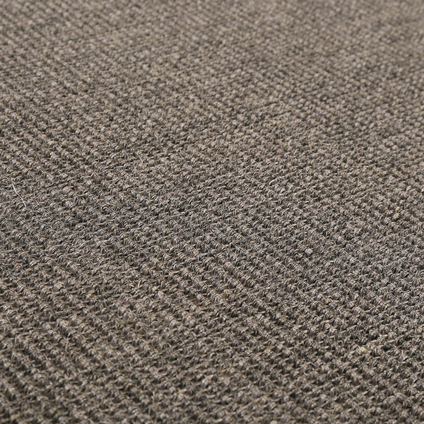 Kurzflorteppich Lagoon I - Sisal - Grau - 80 x 150 cm