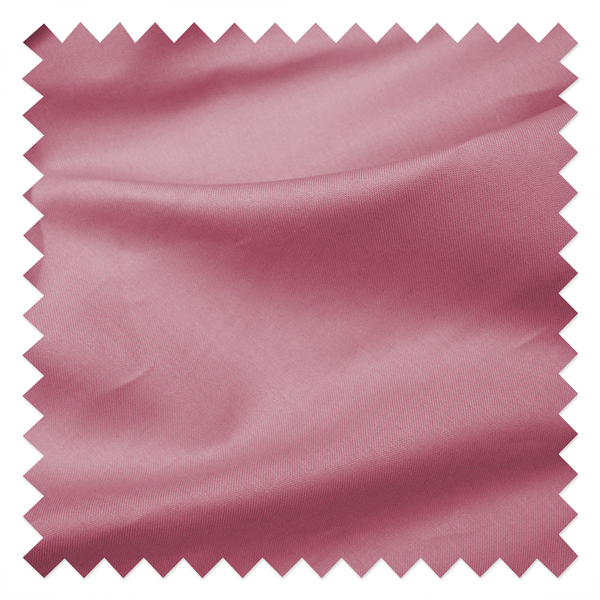 Luxus-Satin-Bettwäsche Montainville - Baumwolle - Pink - 200 x 200 cm + 2 Kissen 80 x 80 cm