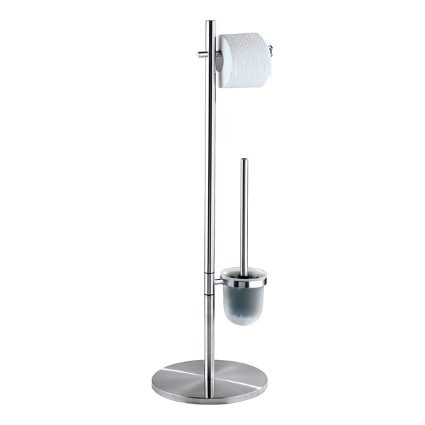 Stand WC-Garnitur Pieno - Metall - Satiniert