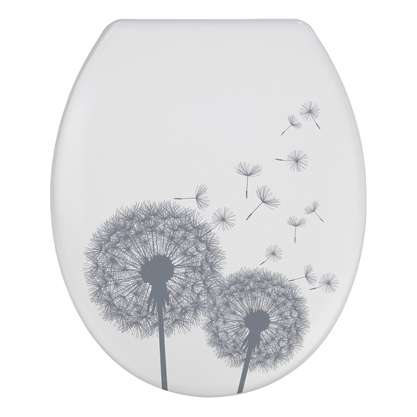 WC-Sitz Astera - Metall / Kunststoff - Silber