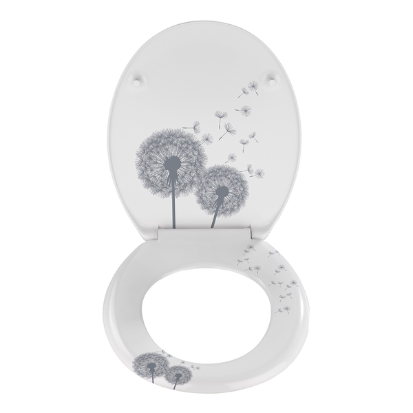WC-Sitz Astera - Metall / Kunststoff - Silber