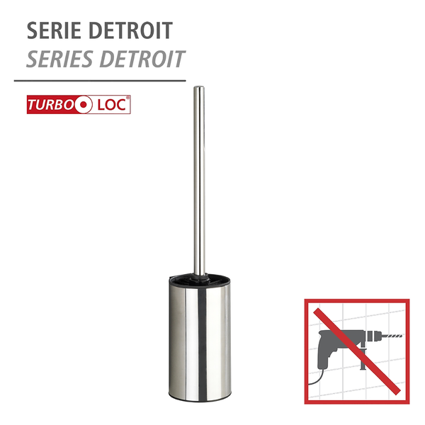 WC-Garnitur Detroit - Metall - Glänzend