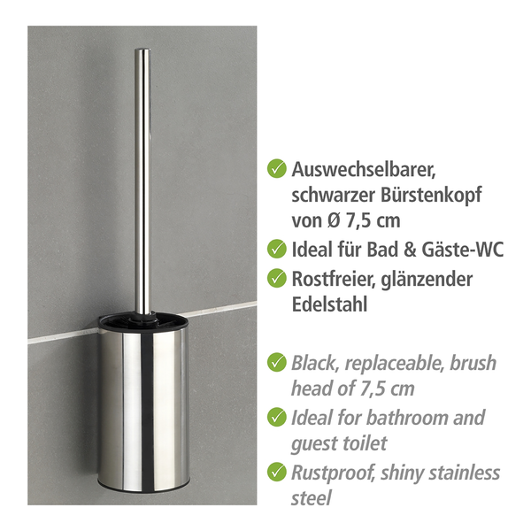 WC-Garnitur Detroit - Metall - Glänzend
