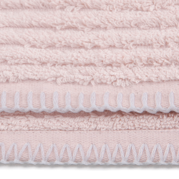 Strandtuch Bamboo (2er-Set) - Frottee - Rosa