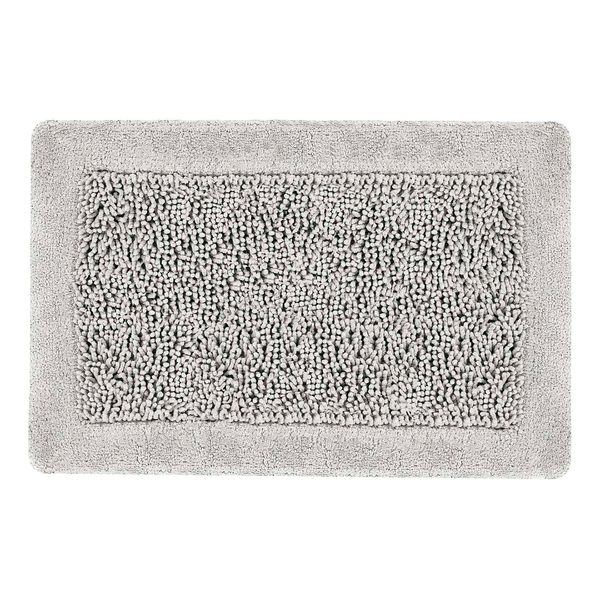 Badematte Buchara - Frottee - Rauchgrau - 60 x 100 cm