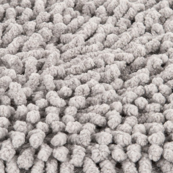 Badematte Buchara - Frottee - Rauchgrau - 60 x 100 cm