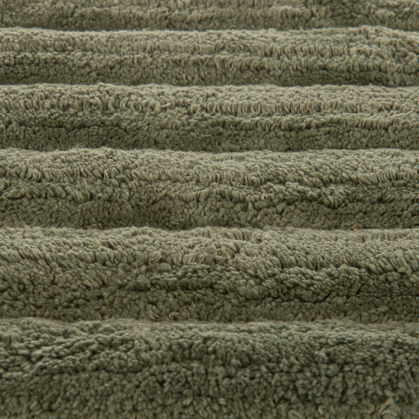 Badematte Vivienne - Frottee - Olivgrün - 70 x 120 cm