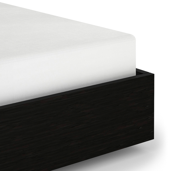 Bettlaken Elementi - Mako-Satin - Weiß - 270 x 290 cm