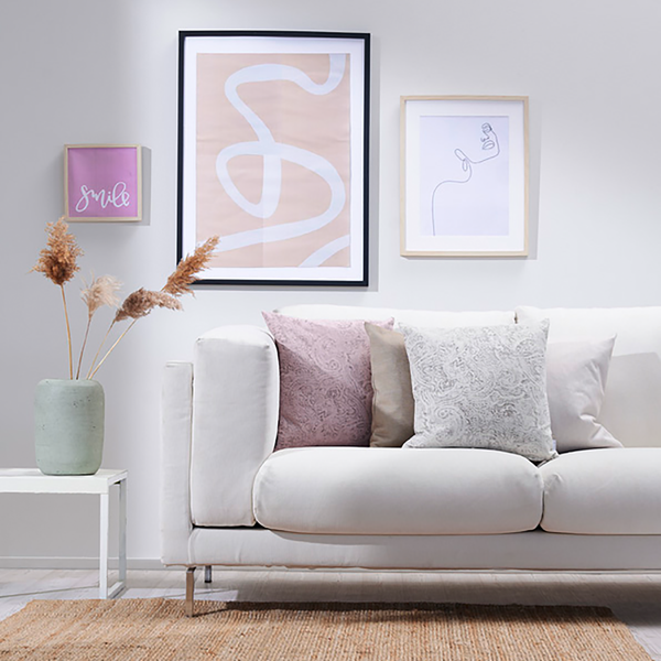 Kissenbezug Ava - Polyester - Pink