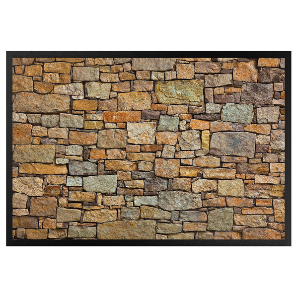 Fußmatte Croatia - Mischgewebe - Braun - 60 x 40 cm