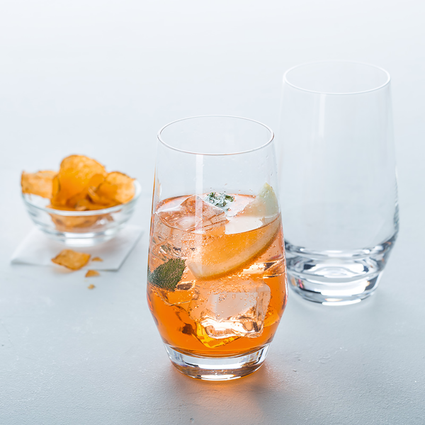 Trinkglas Puccini (6er-Set) - Transparent - 365 ml