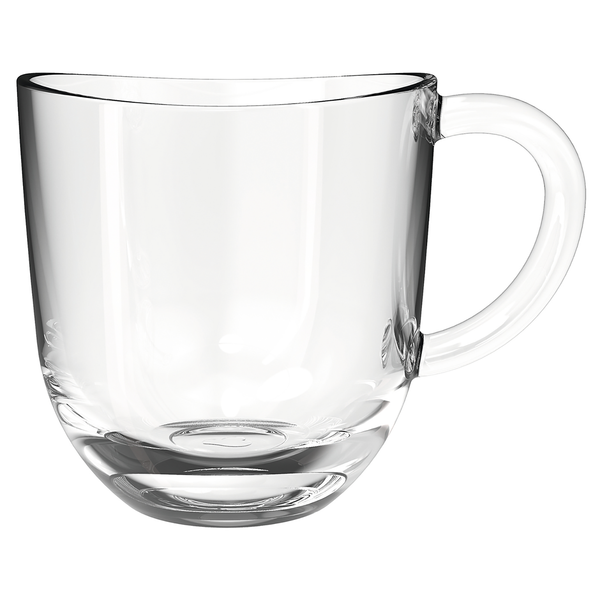 Tasse Napoli I (6er-Set) - Transparent - Klarglas - Fassungsvermögen: 0.28 L