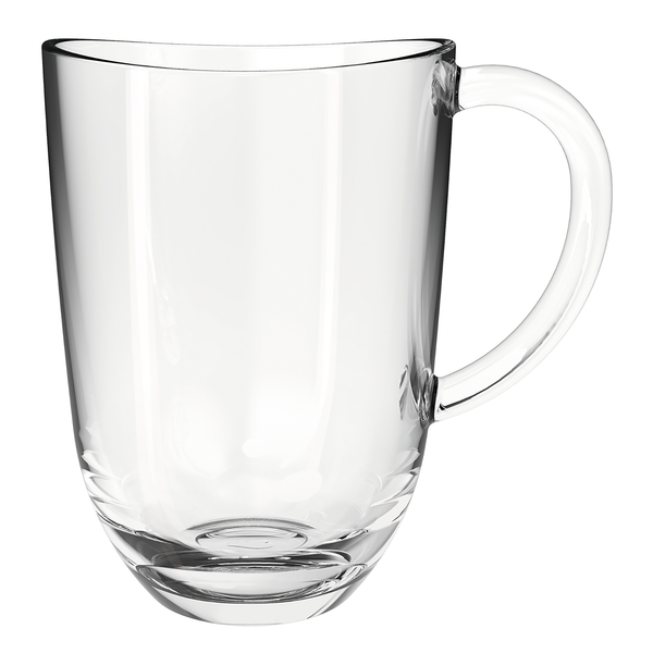 Tasse Napoli I (6er-Set) - Transparent - Klarglas - Fassungsvermögen: 0.38 L