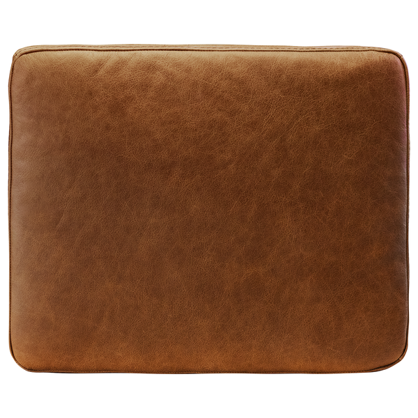 Kissen Suzette - Echtleder Arelia: Cognac