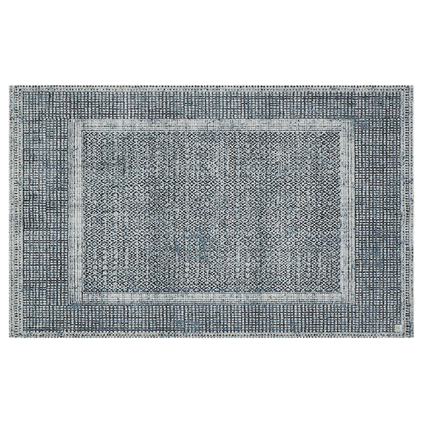 Fußmatte  Square - Polyamid - Dunkelblau - 67 x 110 cm
