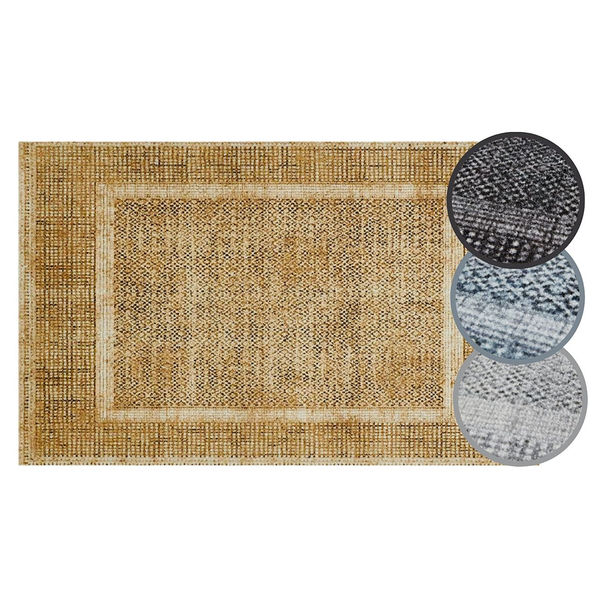 Fußmatte  Square - Polyamid - Honig - 50 x 70 cm