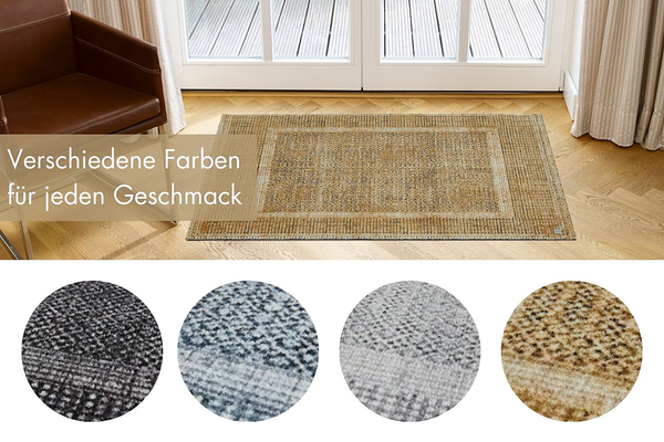 Fußmatte  Square - Polyamid - Honig - 50 x 70 cm