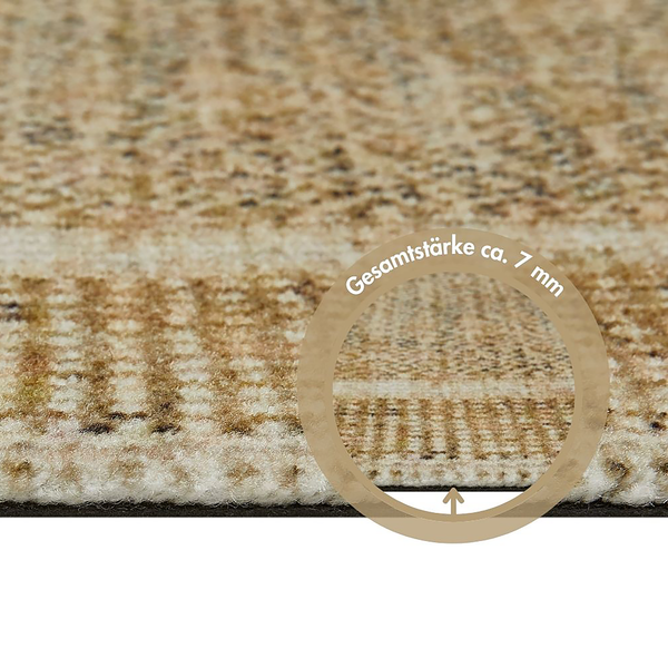 Fußmatte  Square - Polyamid - Honig - 50 x 70 cm