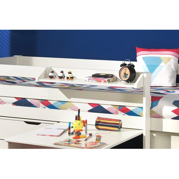 Hochbettregal Pino - Weiß