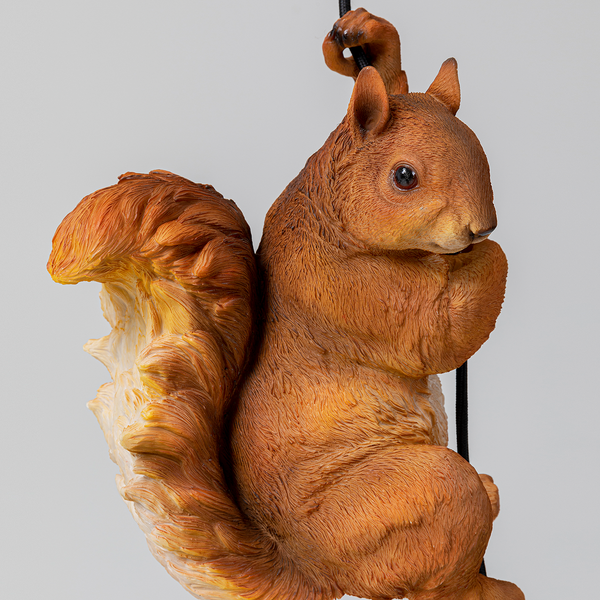 Pendelleuchte Squirrel - Polyresin / Polycarbonat - 1-flammig