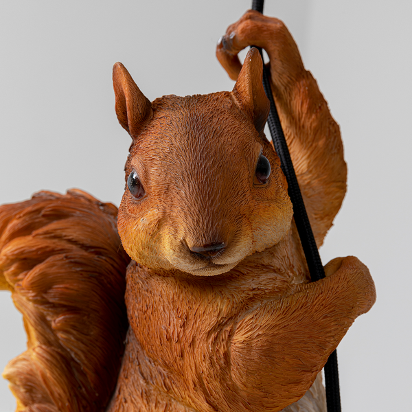 Pendelleuchte Squirrel - Polyresin / Polycarbonat - 1-flammig