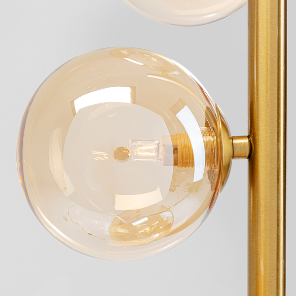 Stehleuchte Scala Balls I - Glas / Stahl - 6-flammig