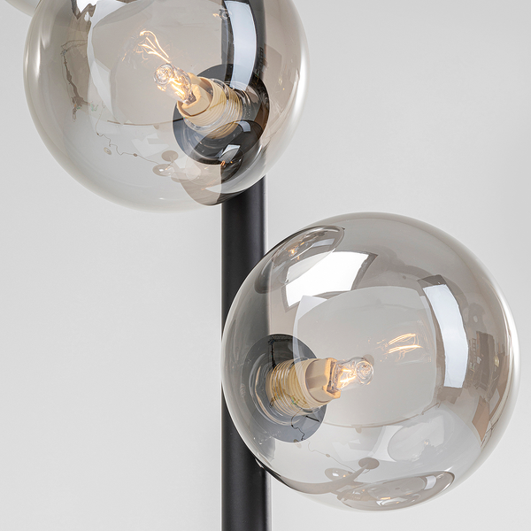 Stehleuchte Scala Balls II - Glas / Stahl - 6-flammig