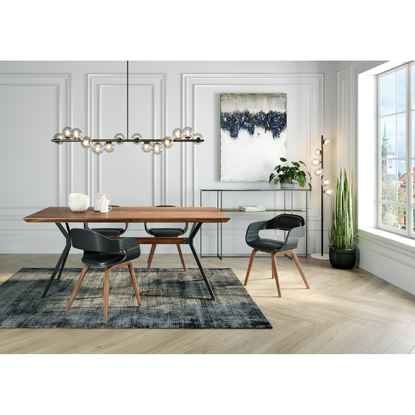 Stehleuchte Scala Balls II - Glas / Stahl - 6-flammig