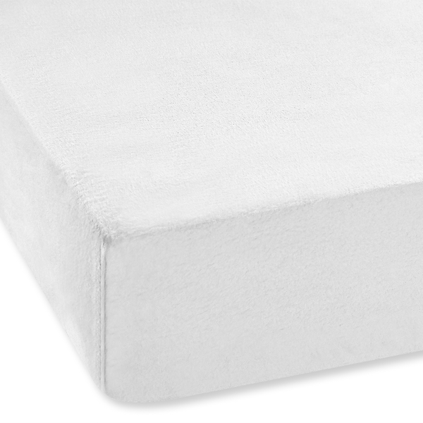 Feinbiber Spannbettlaken Refibra - Baumwolle  /   Lyocell - Weiß - 160 x 200 cm