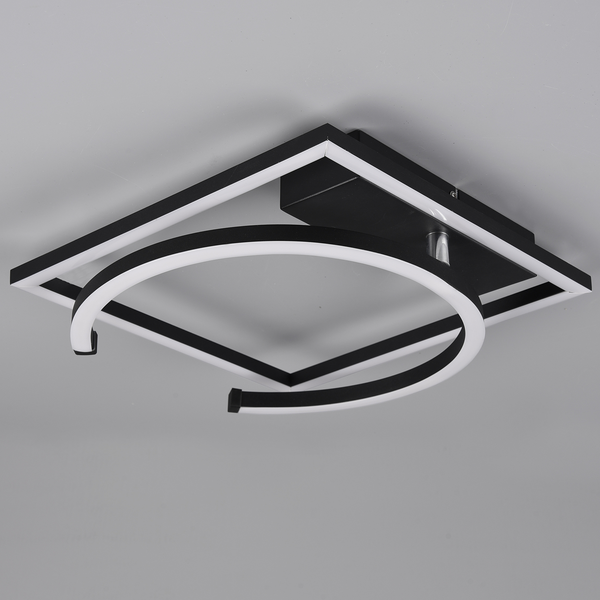 LED-Deckenleuchte Pivot III - Polyacryl / Eisen - 1-flammig