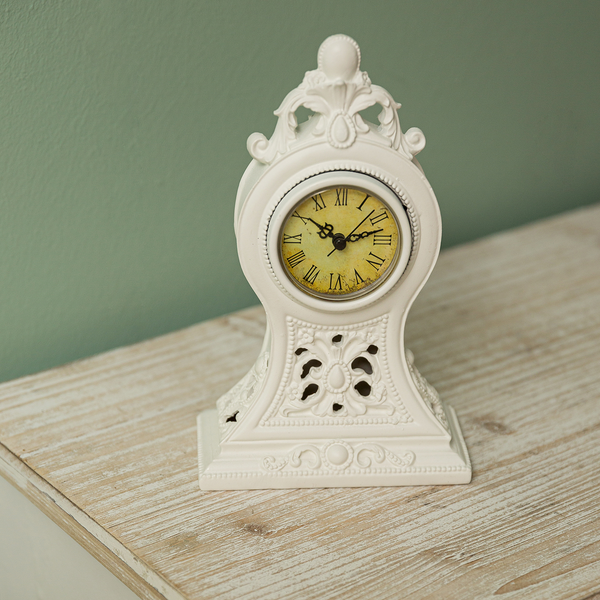 Standuhr Tinka - Quarz - Weiß