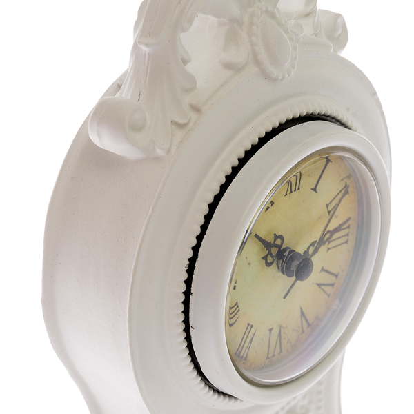 Standuhr Tinka - Quarz - Weiß