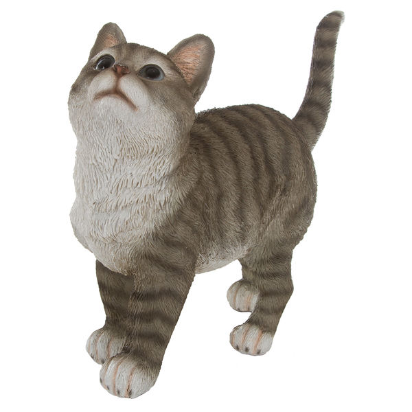 Dekofigur Katze Liala - Kunstharz / Polyresin - Natur