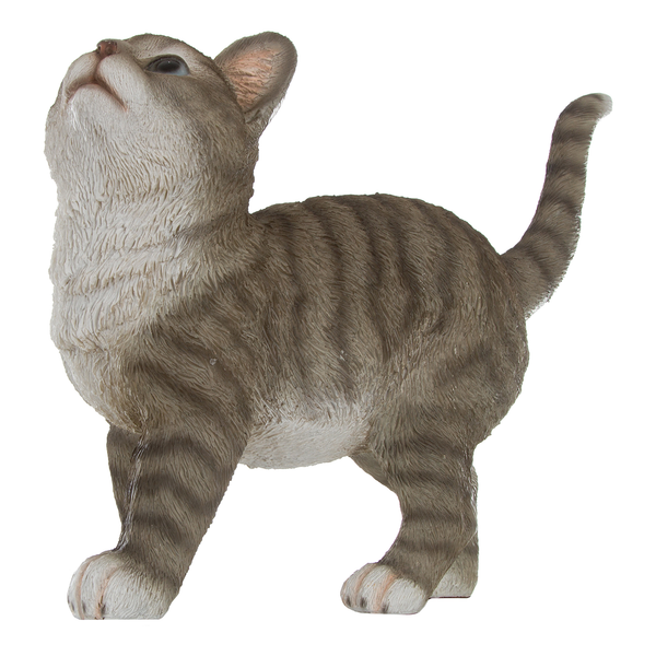 Dekofigur Katze Liala - Kunstharz / Polyresin - Natur