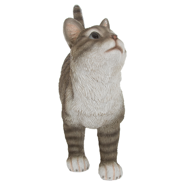 Dekofigur Katze Liala - Kunstharz / Polyresin - Natur