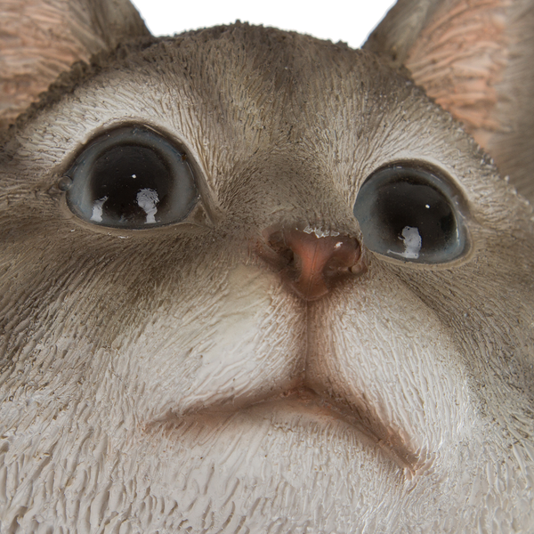 Dekofigur Katze Liala - Kunstharz / Polyresin - Natur