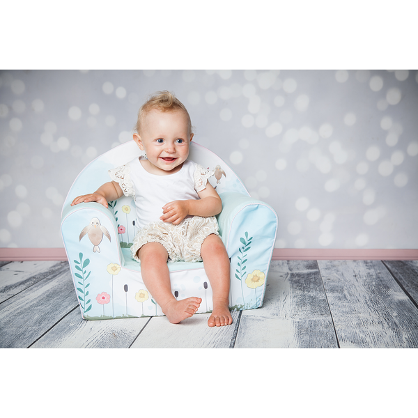 Kindersessel Fawn - Multicolor - Baumwollstoff - 34 x 42 x 51 cm
