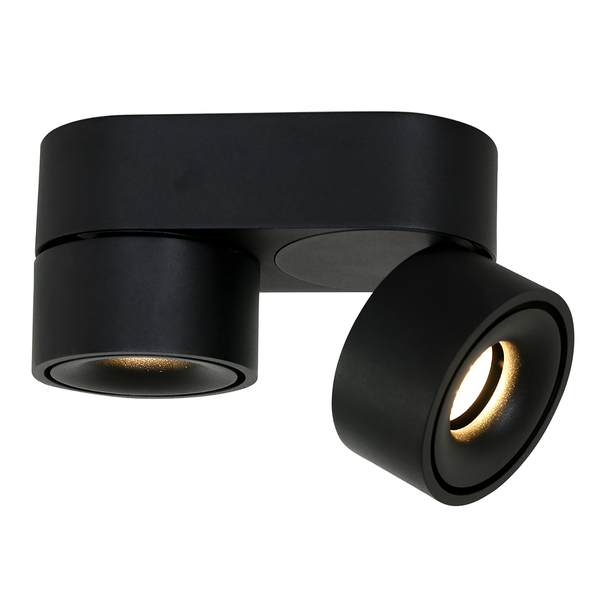 LED-Deckenleuchte Fez - Eisen - Flammenanzahl: 2