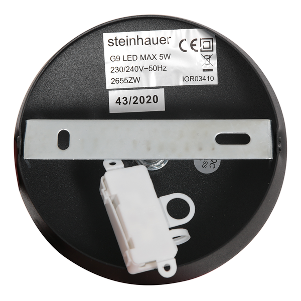 LED-Pendelleuchte Tallerken IV - Milchglas / Eisen - 1-flammig