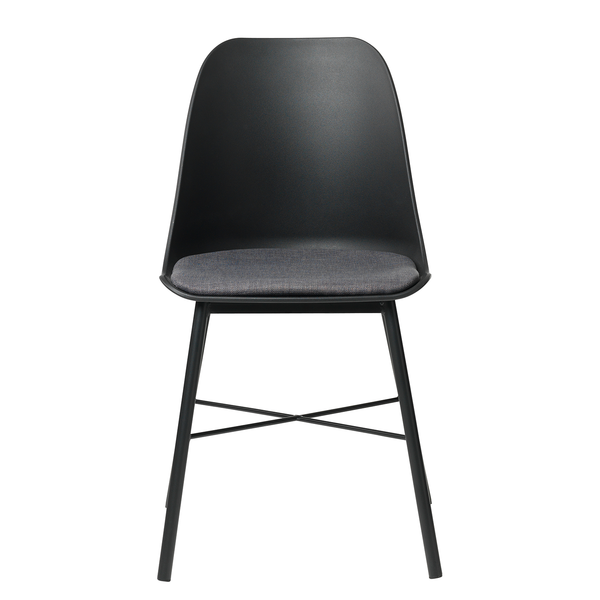 Esszimmerstuhl Feda (2er-Set) - Schwarz