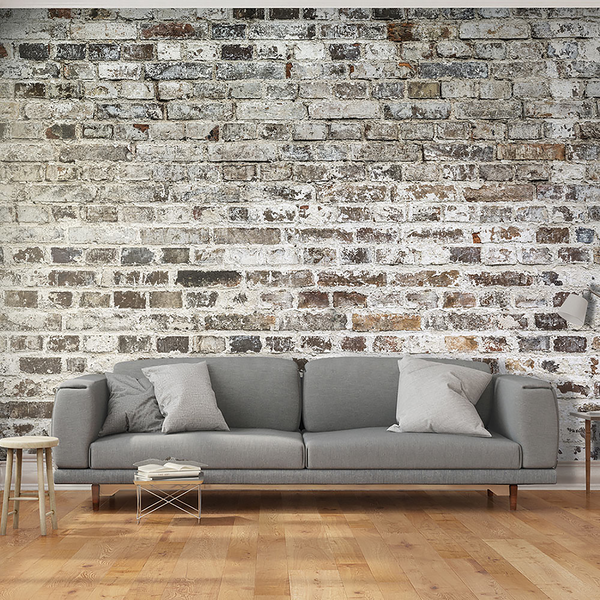 Vlies Fototapete Alte Mauer - Vlies - Braun - 100 x 70 cm