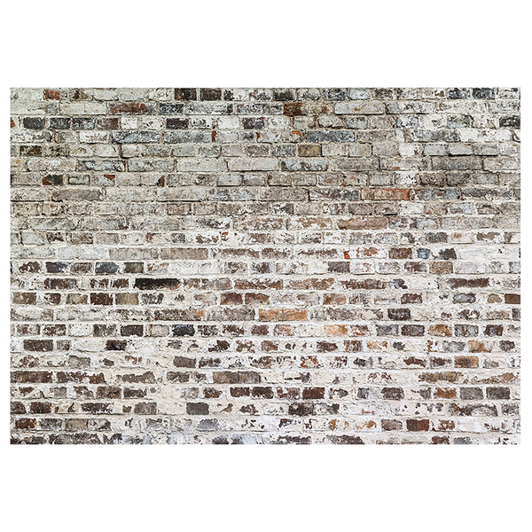 Vlies Fototapete Alte Mauer - Vlies - Braun - 200 x 140 cm